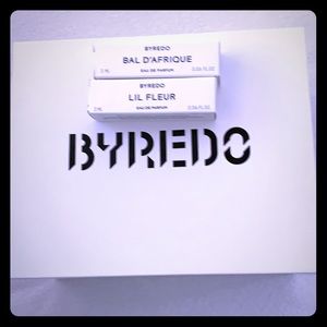 Byredo box with Bal D’Afrique and LIl Fleur